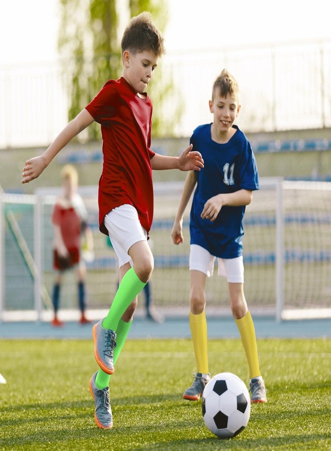 Regilt 3 Pairs Kids Youth Baseball Socks Cushioned Soccer Football Softball Socks for Boys Girls (US, Alpha, Large, Regular, Regular, Yellow) - Image 5